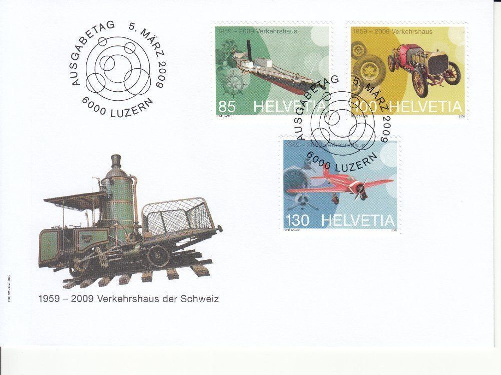 Tutti i francobolli: CH Ausgaben 1 / 2009 FDC – Usato da Bürglen TG venduto da StampGraf 3