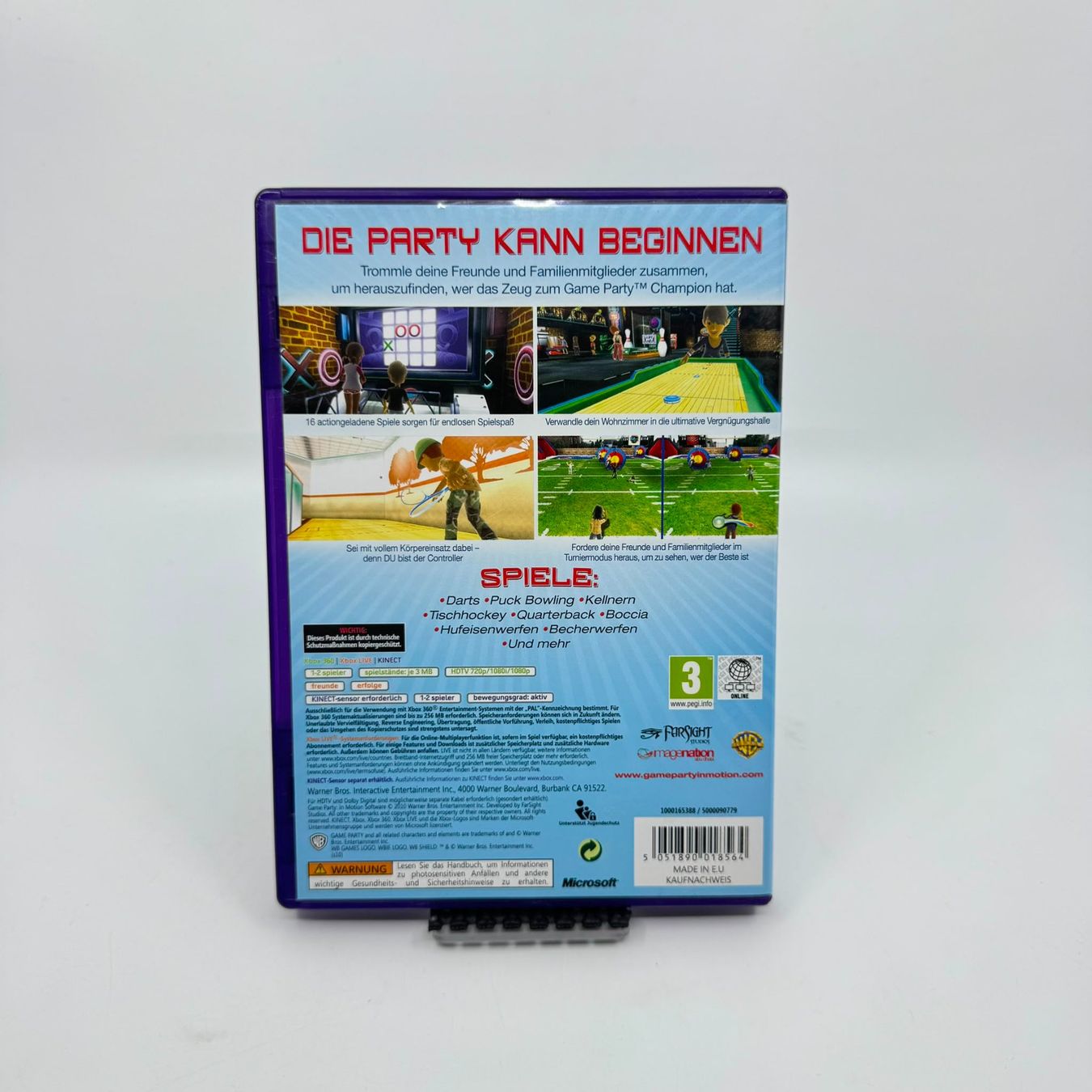 Spiele: Game Party in Motion (XBOX 360) – Gebraucht aus Herisau von Seyashop1 2