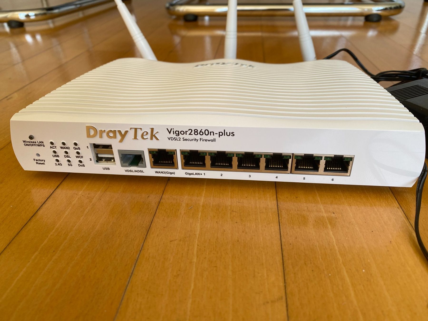 Draytek Firewall: DrayTek Vigor2860n-plus VDSL2 Security Firewall – Usato da Cham venduto da mbl-atric 1