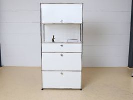 USM Haller Highboard | Reinweiss 1x4 | Neuwertig