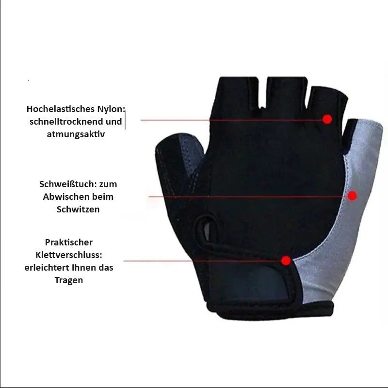 Guanti & manicotti: Rad Handschuhe Schwarz-Blau (XL) – Nuovo (secondo la descrizione) da Oberglatt ZH venduto da Pacos2000 1