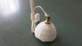 Puppenhaus Deckenlampe weiss  Dollhaus  6
