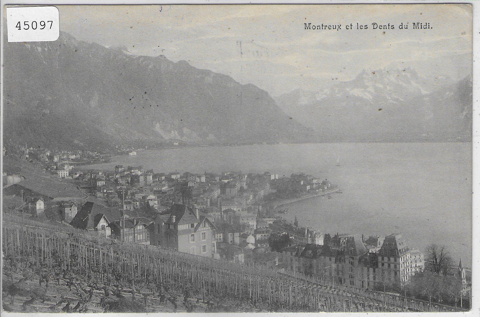 Cartoline postali: Montreux et les Dents du Midi – Usato da Ettingen venduto da Kartenplanet