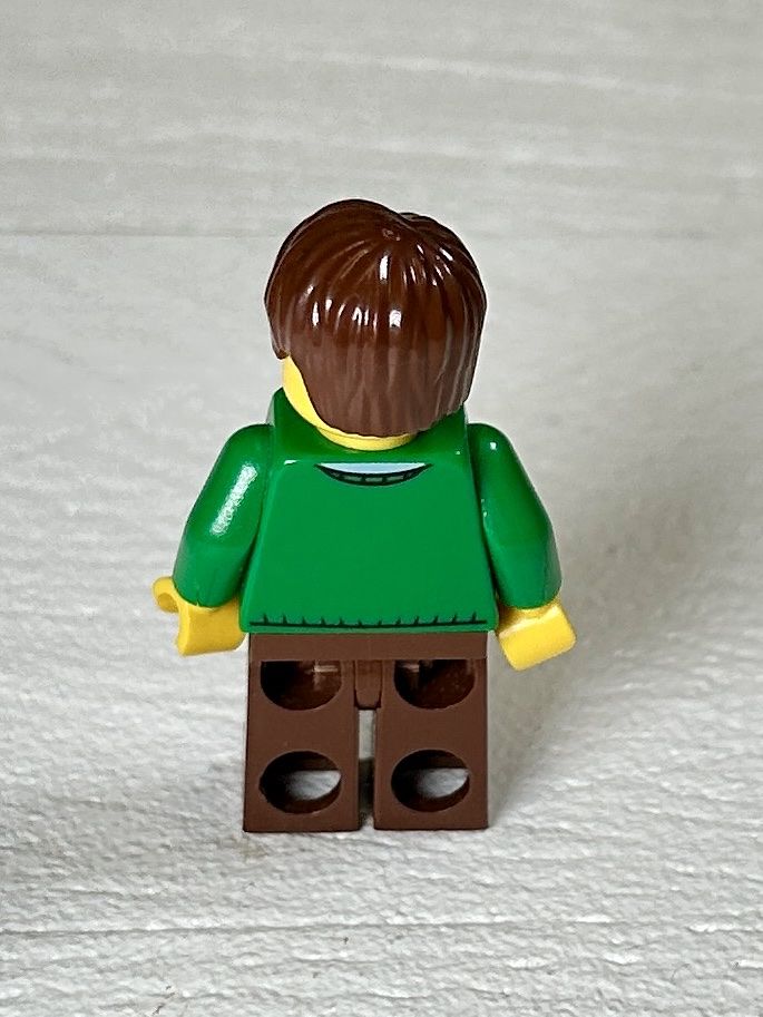 Lego Figuren: LEGO City Minifigur - Mann mit grünem Pullover – Neu (gemäss Beschreibung) aus Burgdorf von Littlebricksplanet 1