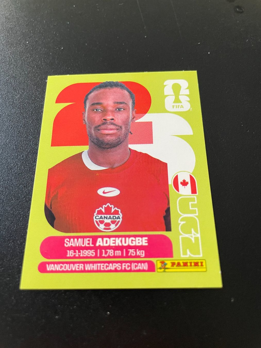 Panini Carte collezionabili: FIFA WM 2026 Sticker CAN 5 – Usato da Fahrwangen venduto da Venez