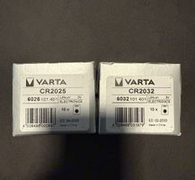 Varta Batterie CR2025 CR2032