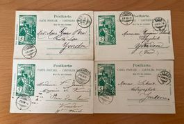 4 Postkarten