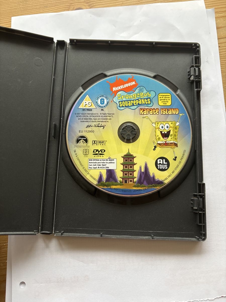 Alle DVDs: Spongebob - Der König des Karate – Gebraucht aus Bleiken von Soeru03 1