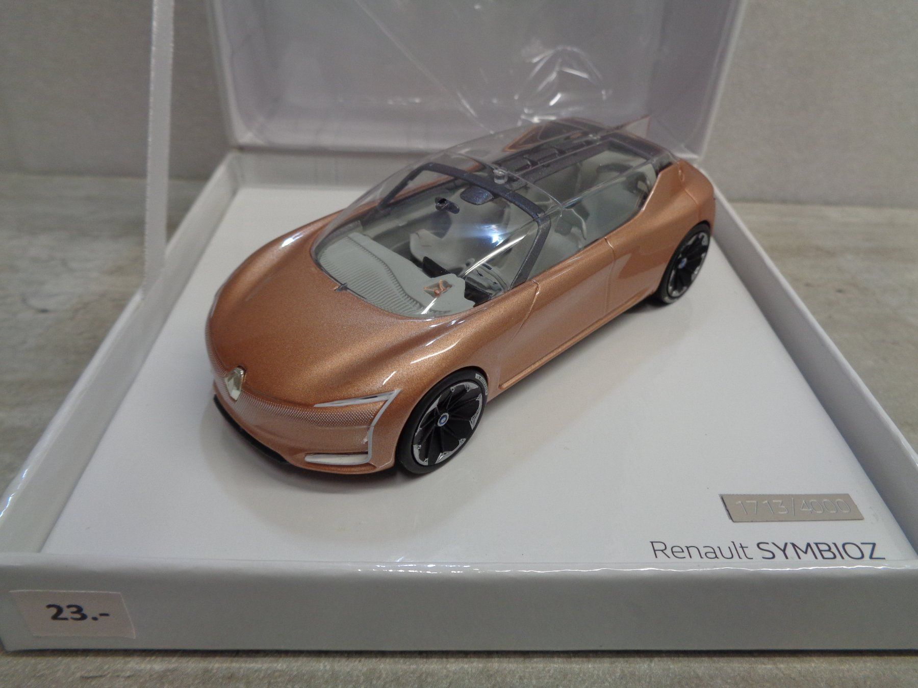 Renault Modellini d'auto: Norev 1:43 Prototype Renault Symbioz – Nuovo e nell'imballaggio originale da Reconvilier venduto da rallycar