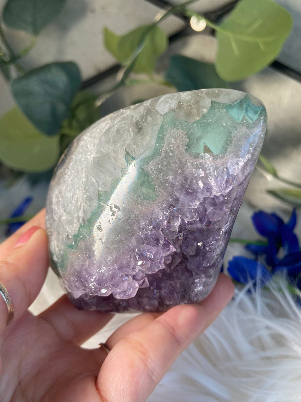 Pietre preziose: Amethyst Geode – Nuovo (secondo la descrizione) da Neuheim venduto da m.hald 6