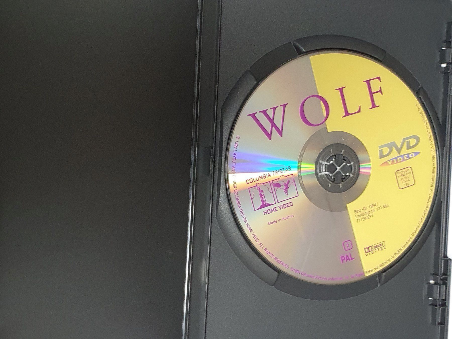 Tutti i DVDs: Wolf DVD Dyret er los – Usato da Oberdorf BL venduto da BaldenEagle 1