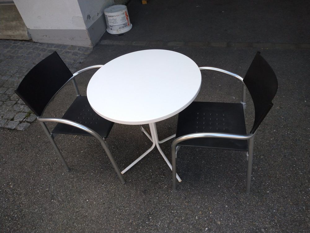 Garten/Balkontisch mit 4 Stühlen Kaufen auf Ricardo