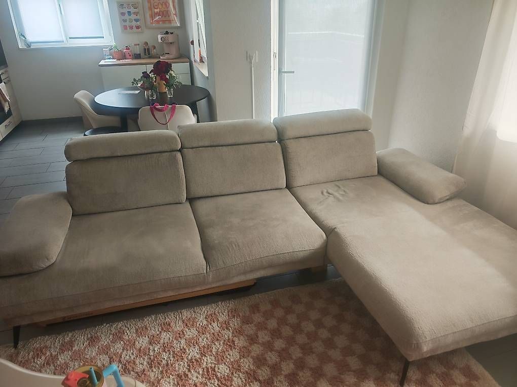 Divani: Canapé d'angle gris ECKSOFA SANTORINI – Usato da Bouveret venduto da ole_y7dv