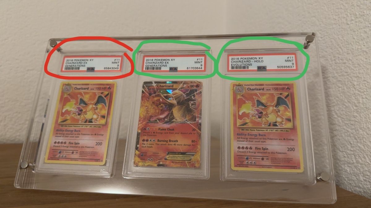 Pokémon Cartes à collectionner: Evolutions / Generations Charizard Collection - PSA Error ❗️ – D'occasion à Urdorf par jan_n2fb
