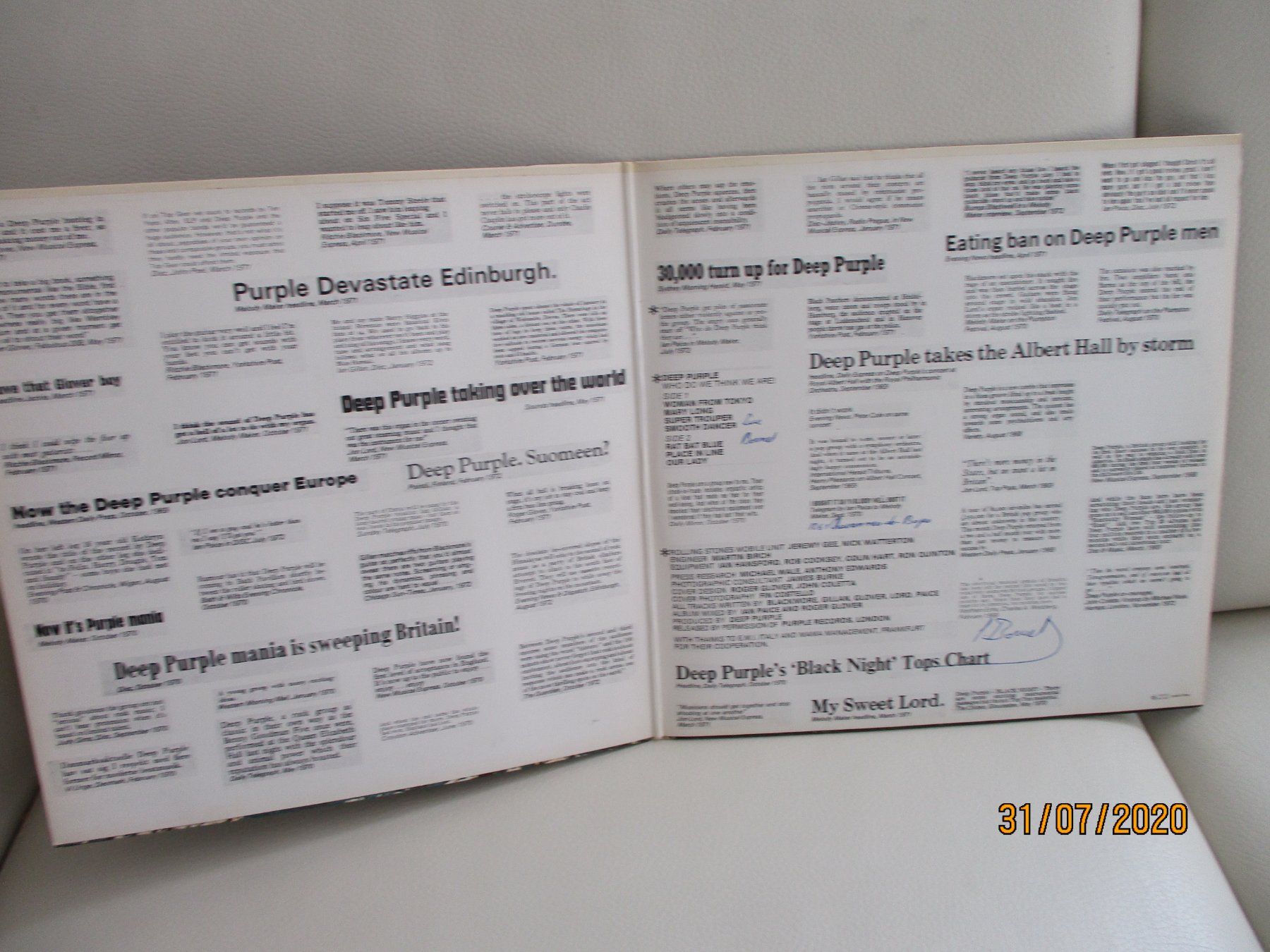 Schallplatten: Deep Purple – Who Do We Think We Are – Gebraucht aus Liestal von Disc-Point 1