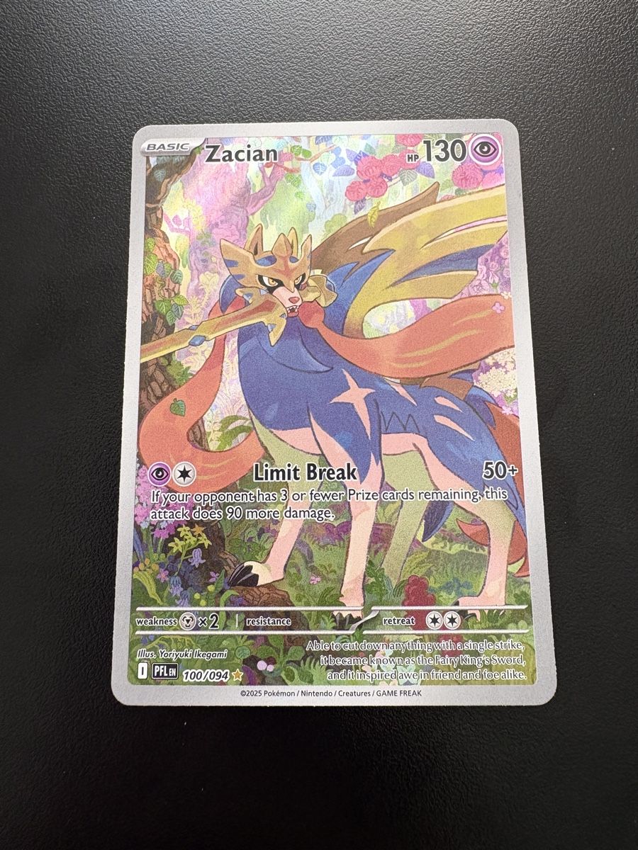 Pokémon Carte collezionabili: Pokémon Zacian #100 Illustration Rare – Nuovo e nell'imballaggio originale da Obfelden venduto da vivialesandra