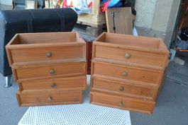 Holz Schubladen, 8Stk, Antik  Vintage Stil