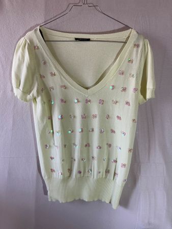 Glitzernder Pullover von Morgan ca Gr. S