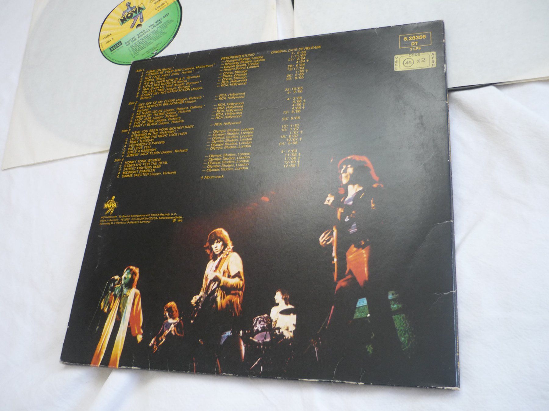 Dischi in vinile: 1x 12" Schallplatte  - Rolling Stones - rolled gold – Usato da Beringen venduto da Flatretriever 3