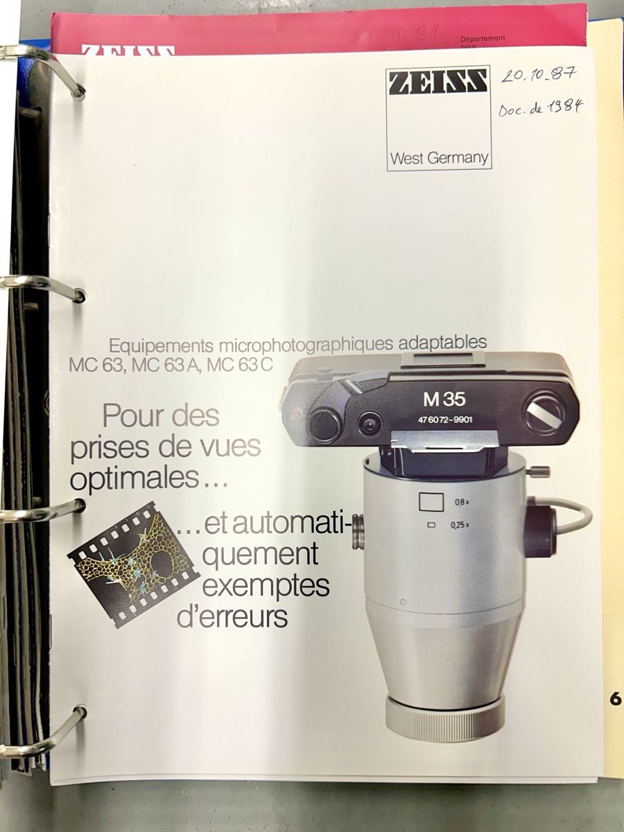 Libri: Zeiss Optic Microscope West Germany Collector Vintage – Usato da Cointrin venduto da vrossi 7