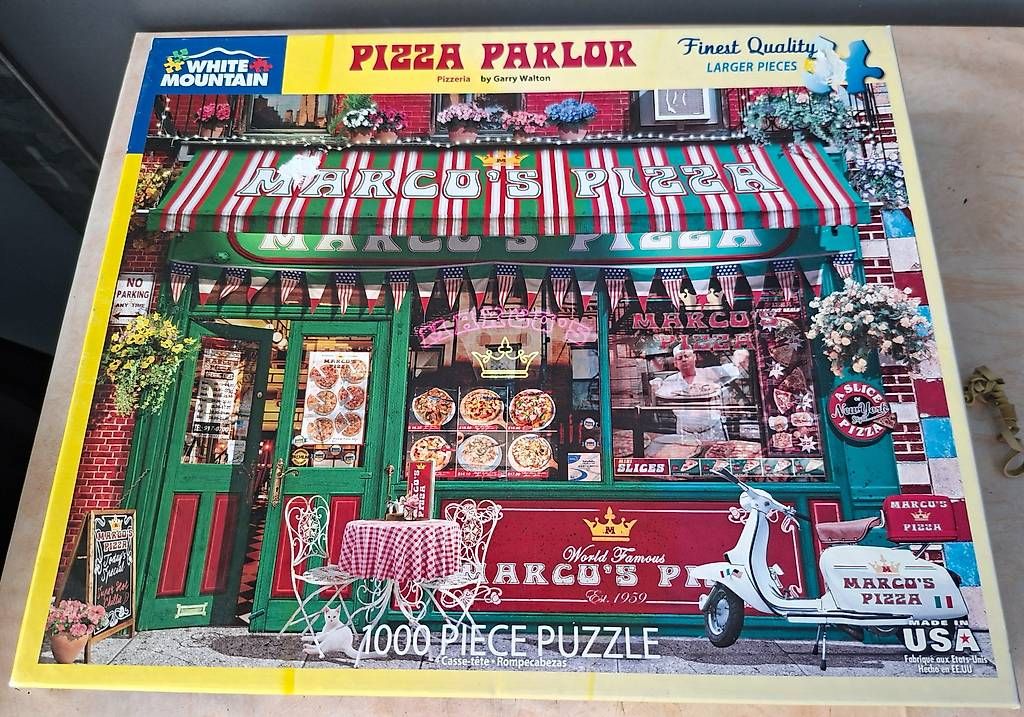 Puzzle: Puzzle Motiv "PIZZA PARLOR, PIZZERIA" – Usato da Kriens venduto da kusi56