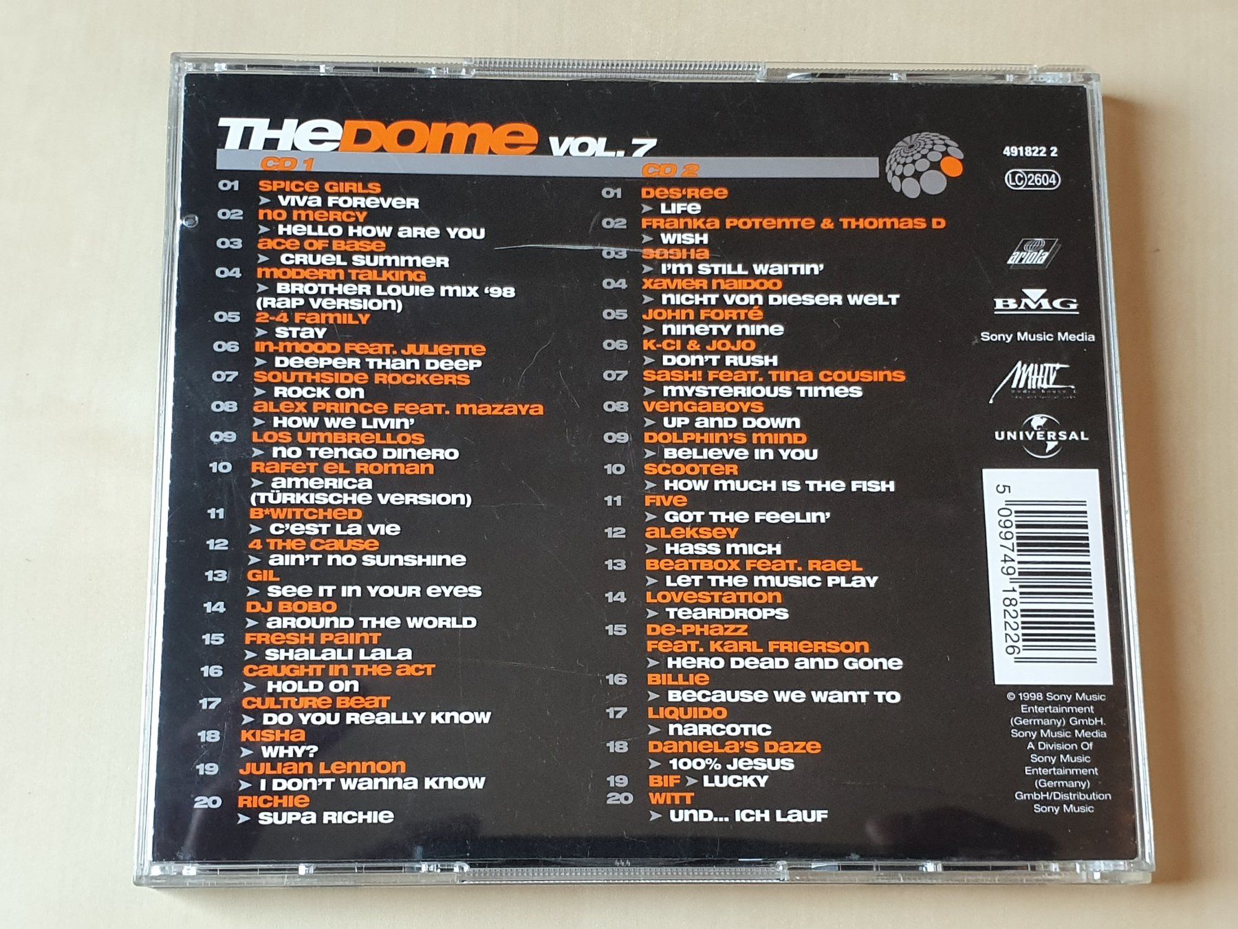 CD: The Dome Vol. 7 – Usato da Stansstad venduto da collectorsshop 1
