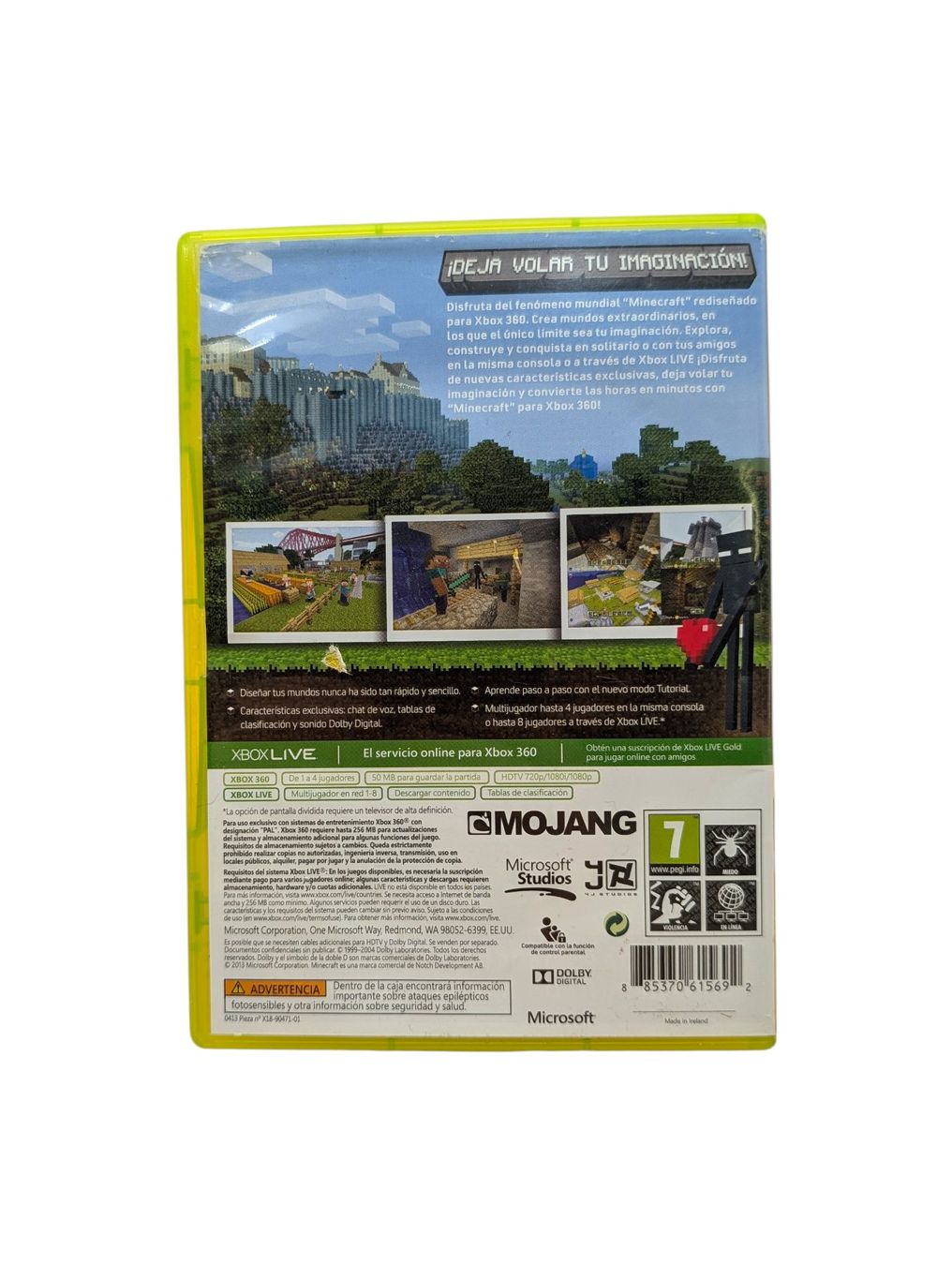 Microsoft Spiele: Minecraft Xbox 360 – Gebraucht aus Domat/Ems von IsseldorsShop 1