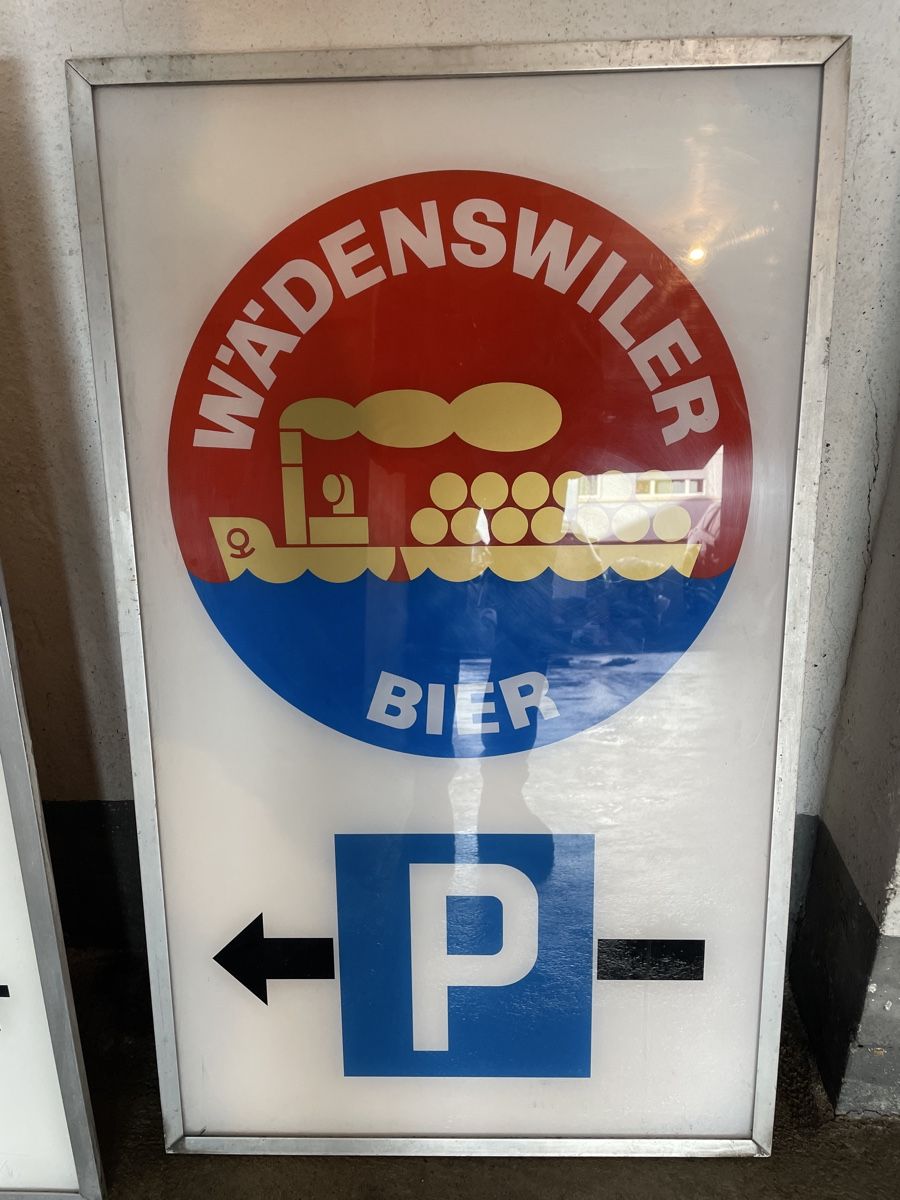 Schilder: Wädenswiler Bier 7 Schilder – Gebraucht aus Oberengstringen von krumpaszky 3