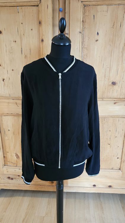 Veste Légère Noire Pour Garçon Cherokee - Taille 7-8 Ans - Capuche, Haute Visibilité