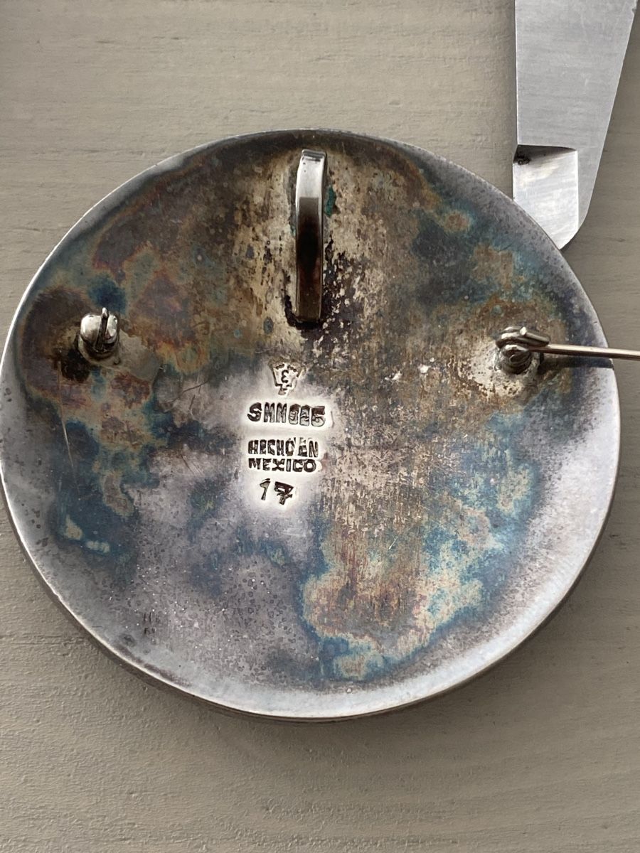 Ciondoli: Vintage Brosche Oder Schmuckanhänger Sterlingsilber – Usato da Birr venduto da Vintage-Liebhaber 1