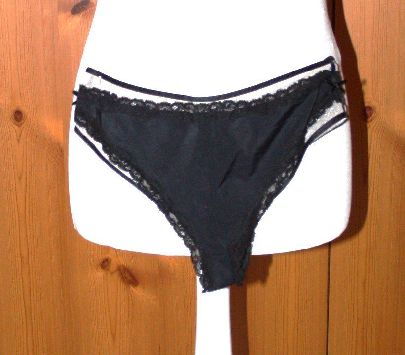 Sonstige Unterwäsche: Slip schwarz - beige Gr. L NEU – Neu (gemäss Beschreibung) aus Flüelen von Diversicum-Textil 1
