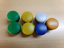 7St. Kalotten diverse Farben