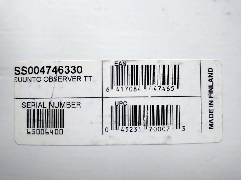 Suunto Orologi: Suunto Observer TT Uhr – Usato da Ibach venduto da Rgwerder 4