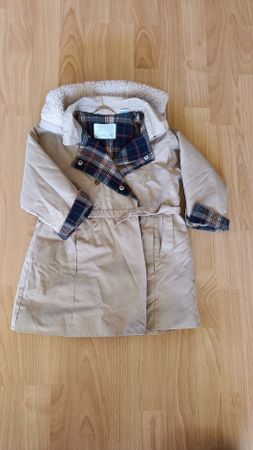 Frühling/Herbst Mantel/ Trenchcoat /Mädchen/ Zara / Gr 104