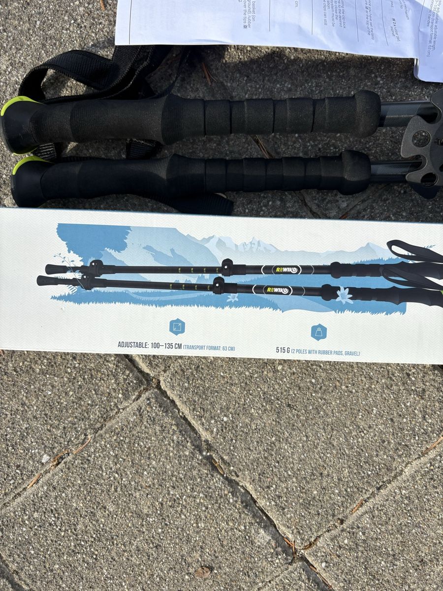 Wanderstöcke: Rewind Trekking Pole Set, originalverpackt – Neu und originalverpackt aus Bleienbach von mariannesflohmarkt 1
