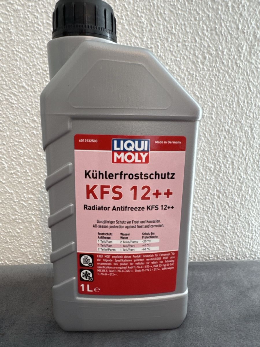 Liqui Moly Prodotti per la cura: Kühlerfrostschutz KFS 12++ / 1 Liter – Nuovo e nell'imballaggio originale da Oberglatt ZH venduto da Incredibles
