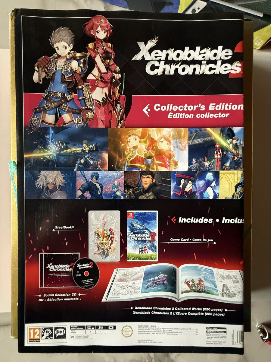 Nintendo Giochi: Xenoblade Chronicles 2 - Edition Collector - Nintendo Switch – Nuovo (secondo la descrizione) da Chavornay venduto da brunodasilva87 5