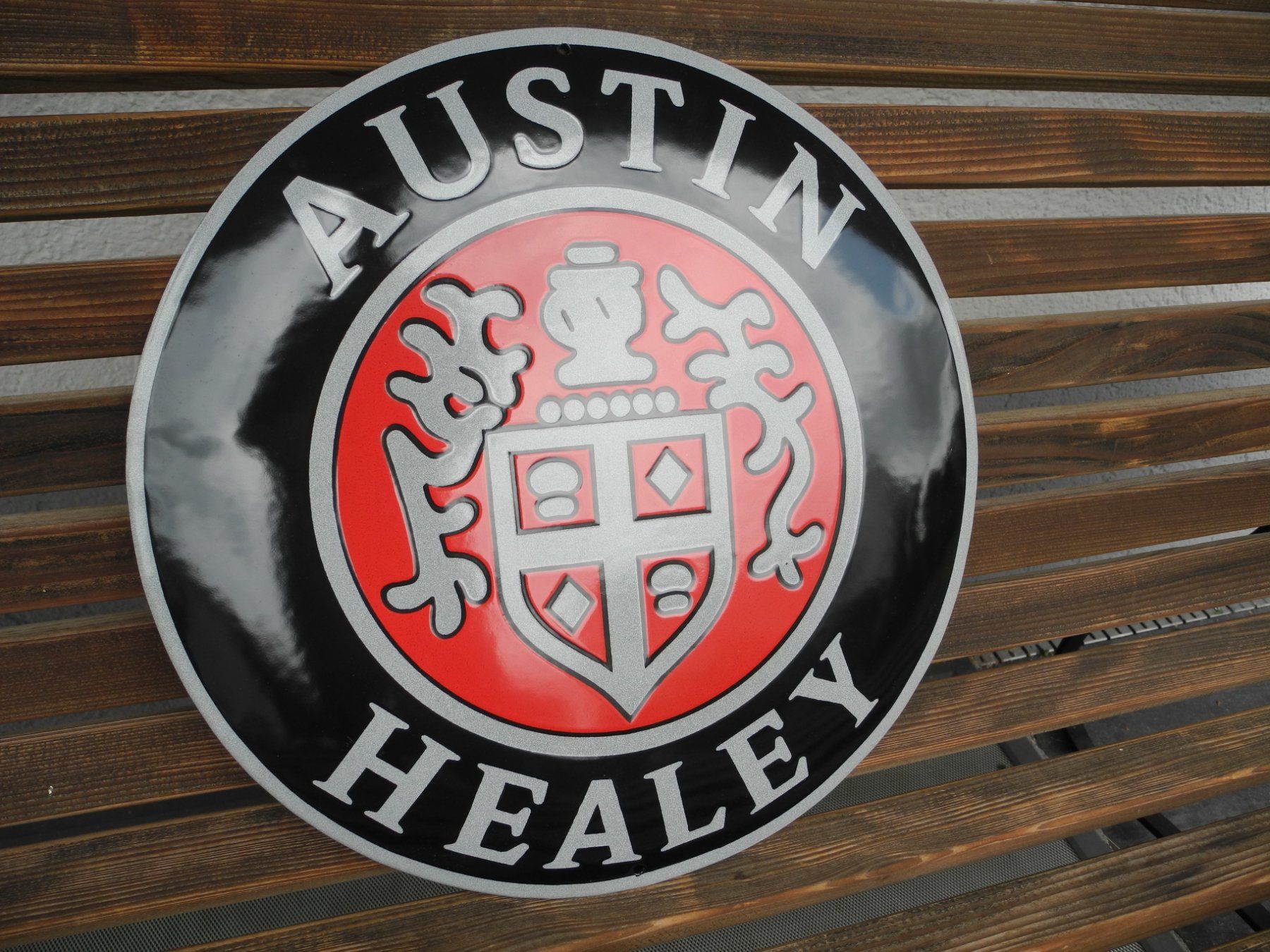 Insegne: SCHÖNES AUSTIN HEALEY EMAILLESCHILD – Nuovo (secondo la descrizione) da Reinach AG venduto da Huckleberrysix 1