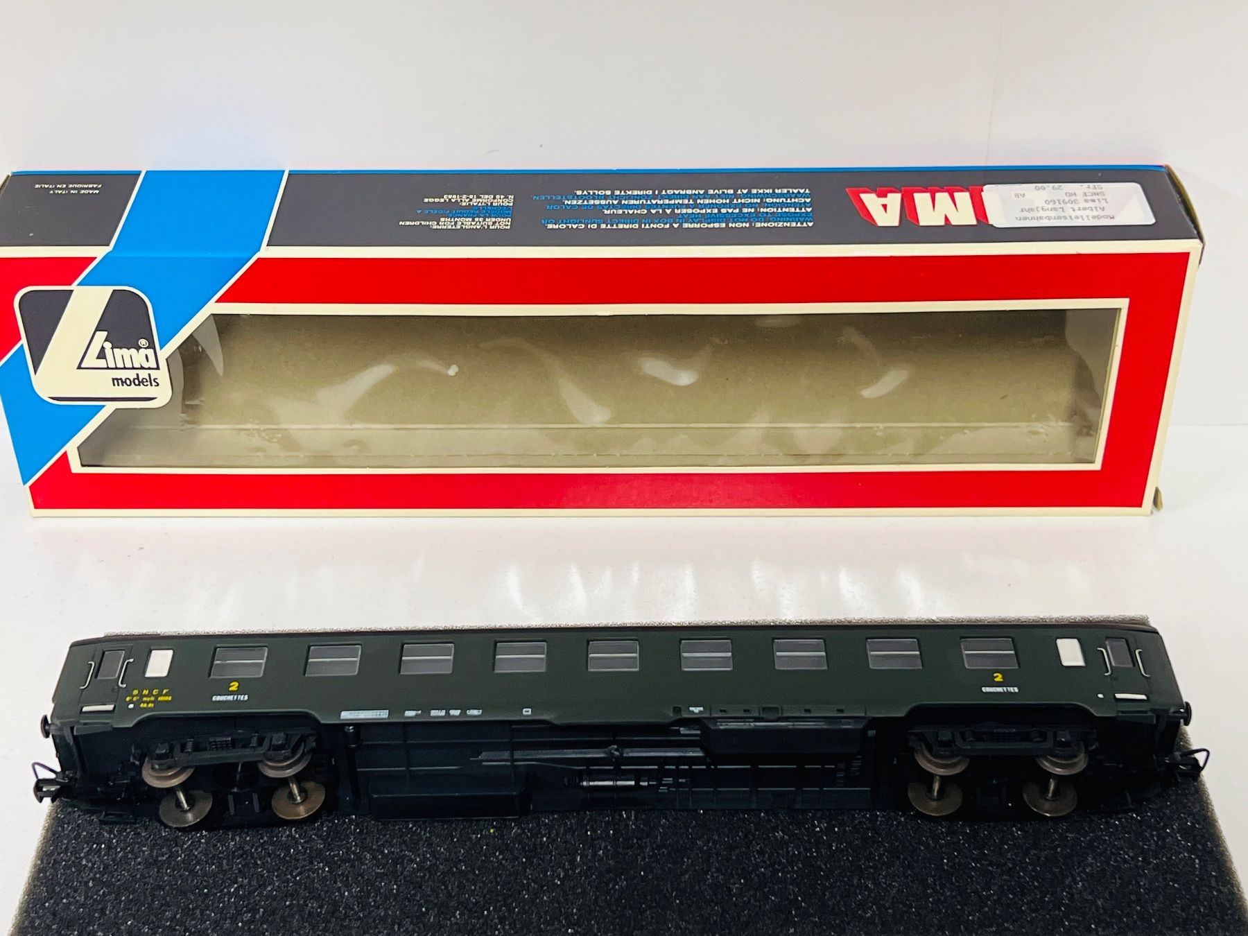 Lima Modellini di ferrovie: Lima 30 9160 SNCF 2.Kl. H0 DC – Usato da Geroldswil venduto da TopTrain54 7