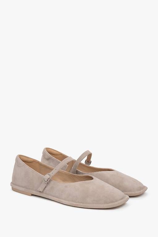 Scarpe da donna: Ballerinas aus Wildleder – Usato da Zürich venduto da YanaZam