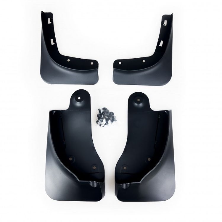 4x Spritzschutz Für Tesla Model Y 2025 - TPE Kotflügel Vorne & Hinten, Einfach Montieren