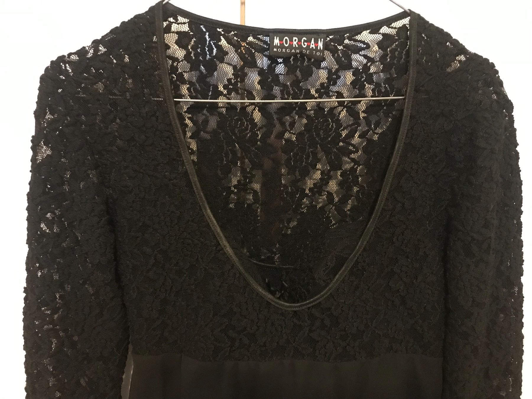 Morgan Vestiti: Robe noire/ Schwarzes Kleid/ Vestito nero – Usato da Fribourg venduto da SD1910 5