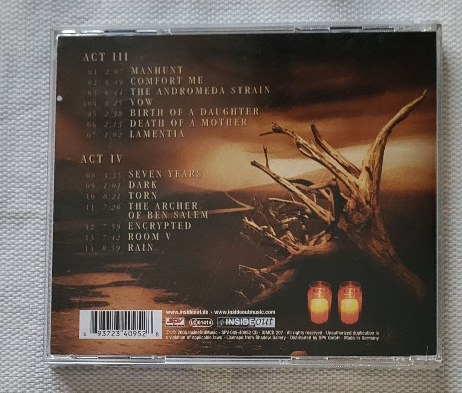 CD: Shadow Gallery - Room V – Usato da Villars-sur-glane venduto da Epsilonhike 1
