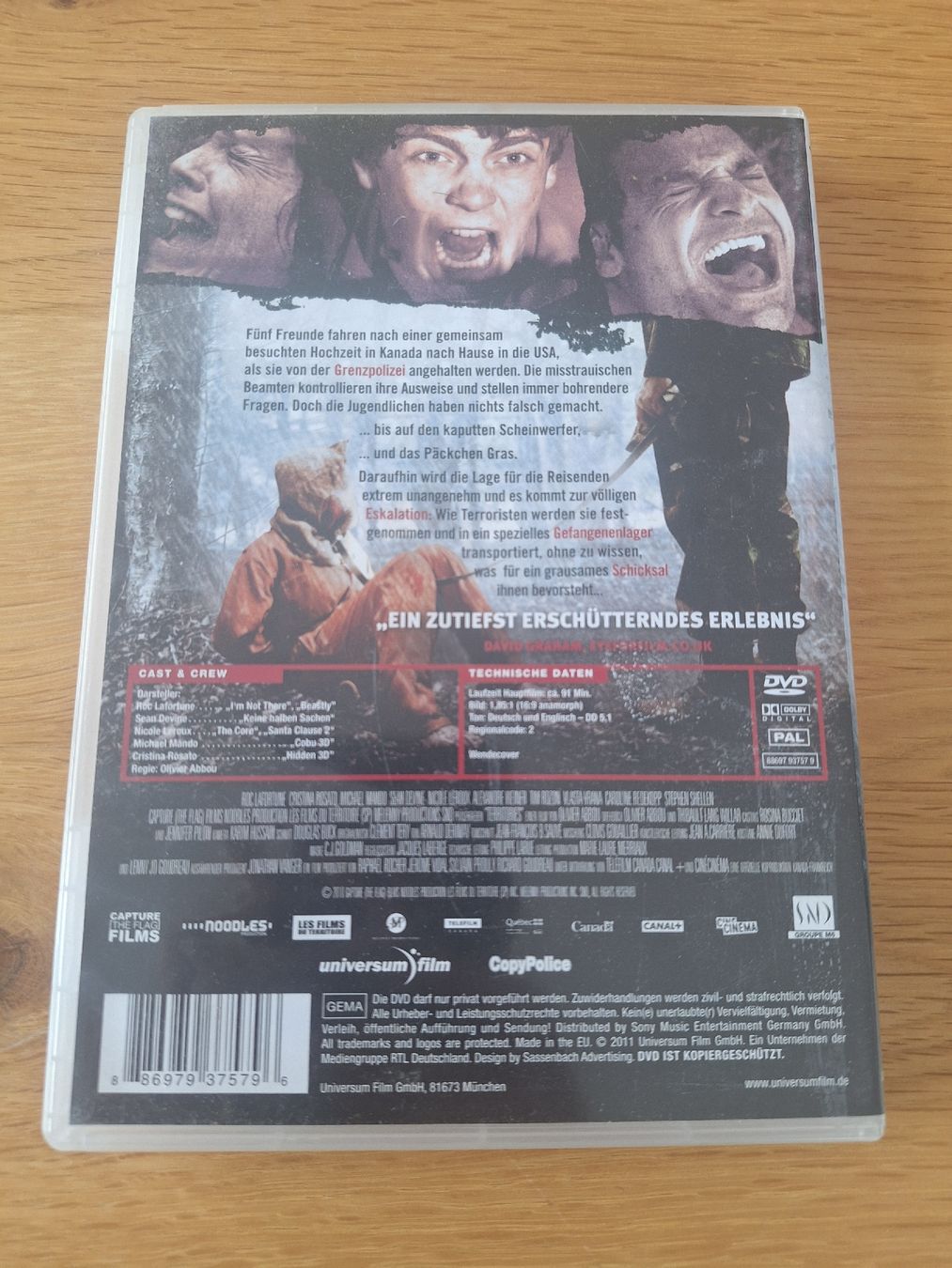 Tous les DVDs: Dvd Territories – D'occasion à Wanzwil par chlinih93 1