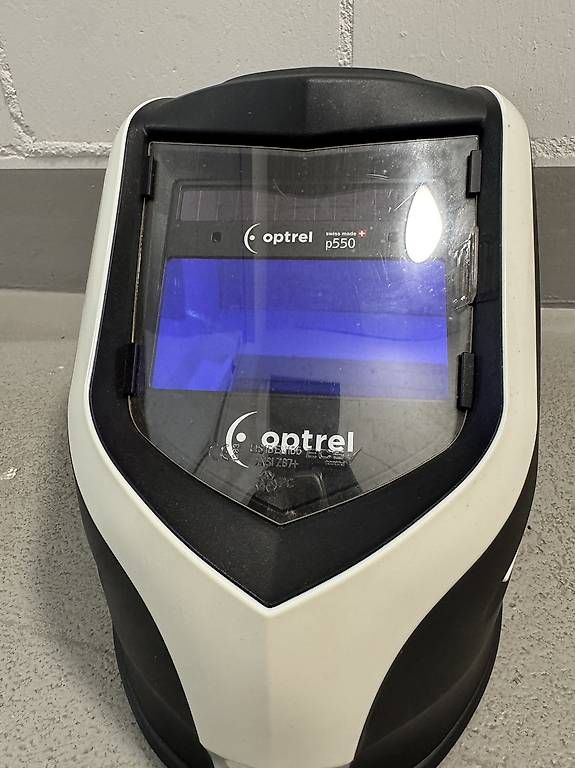 Optrel Saldatori: Schweisshelm Optrel p550 – Usato da Bettwiesen venduto da timmy.turner 2