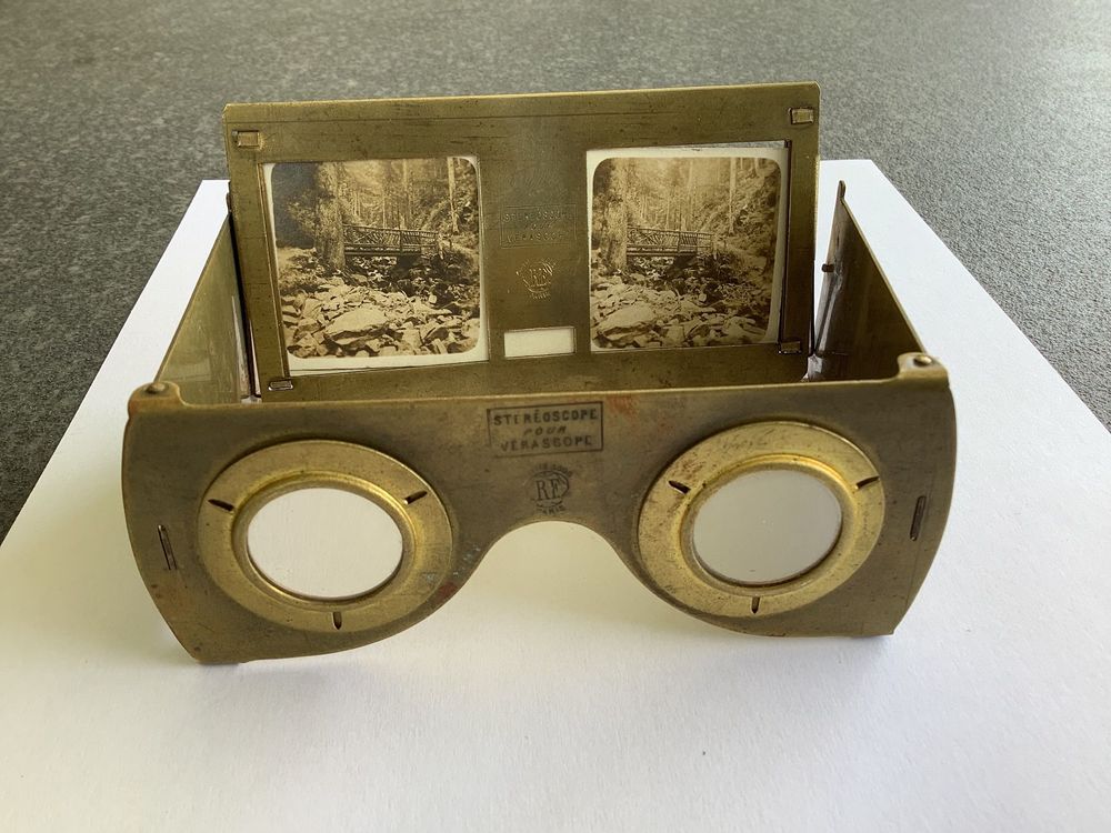 Boîtier De Chargement Pour Appareil Photo Verascope – Fin XIXe – Pièce Stéréoscopique Ancienne