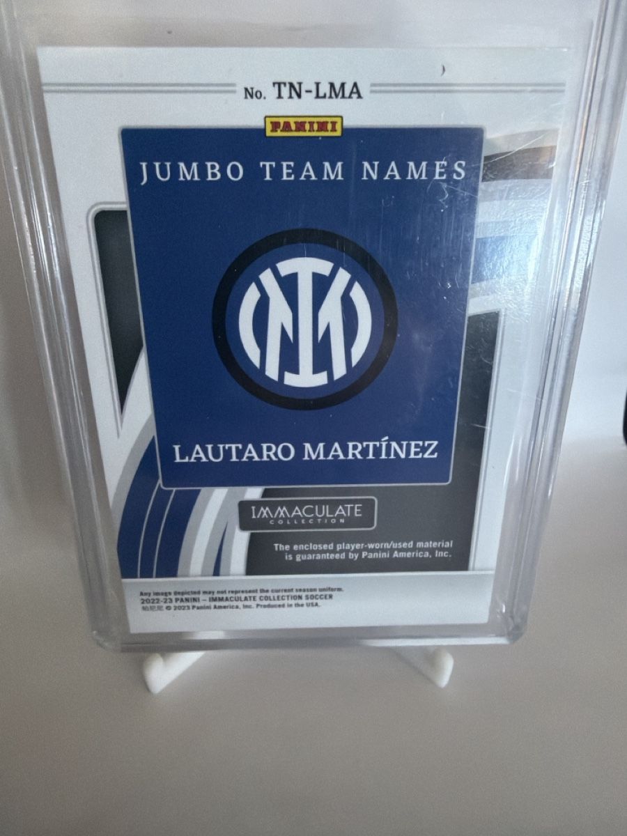 Panini Carte collezionabili: Lautaro Martinez Panini Immaculate 45/49 – Nuovo (secondo la descrizione) da Zofingen venduto da Chimilane 1