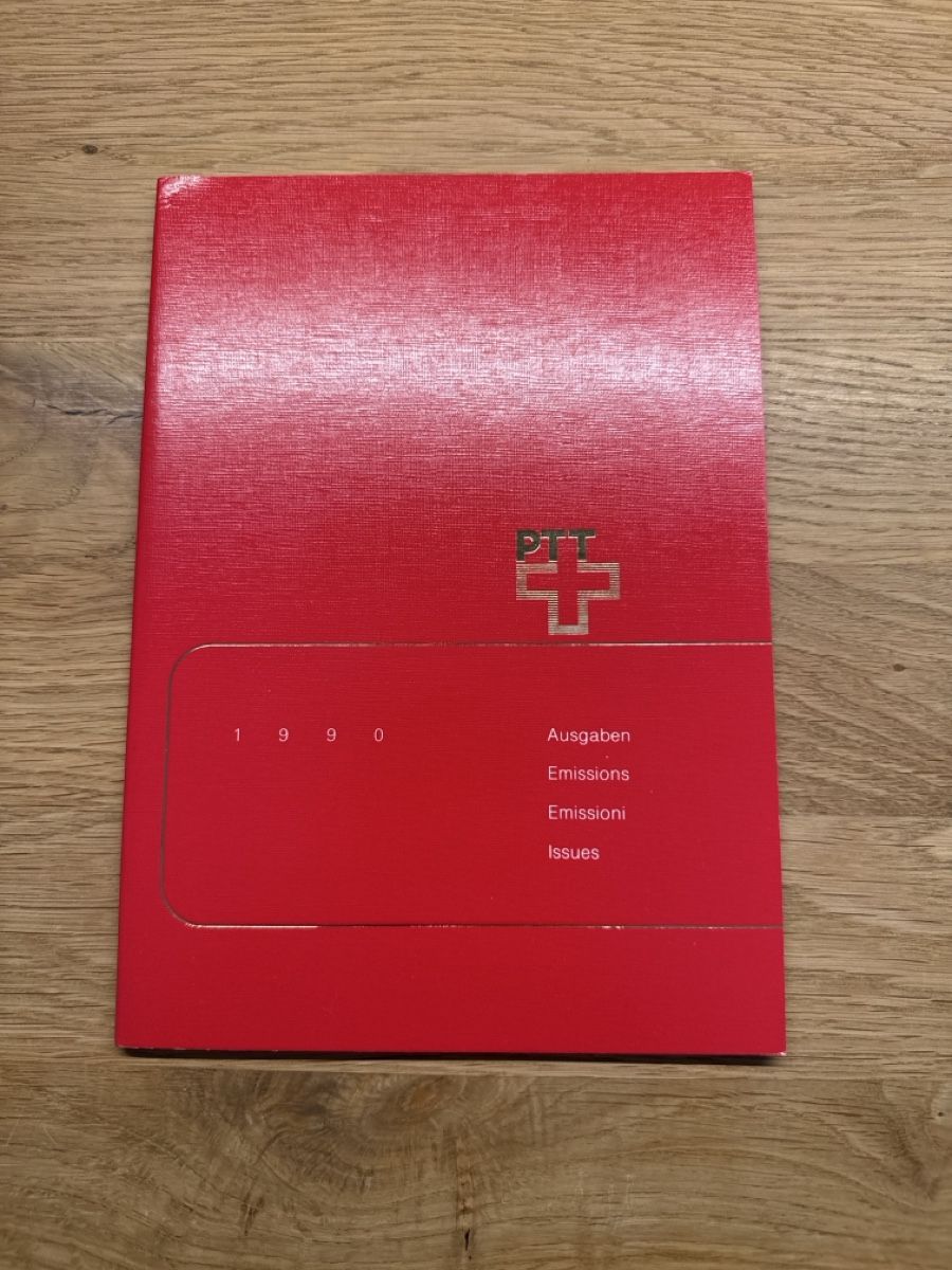Alle Briefmarken: Briefmarken Schweiz Jahrbuch 1990 – Neu (gemäss Beschreibung) aus Steinhausen von Qualifly2022