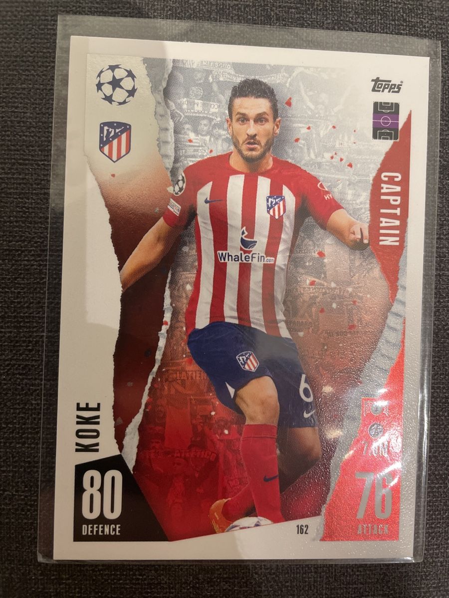 Topps Carte collezionabili: Topps Match Attax Koke Atletico de Madrid – Nuovo (secondo la descrizione) da Burgdorf venduto da Sports_Cards_3400