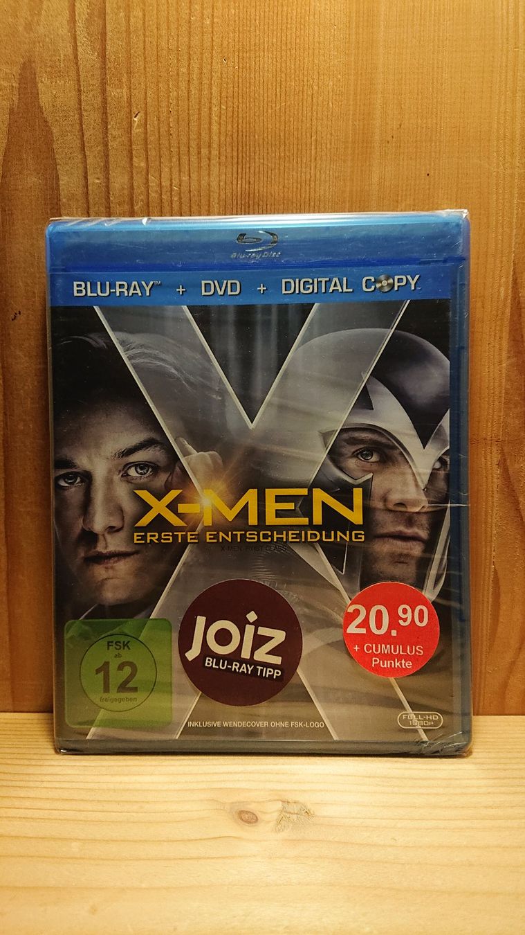 Alle DVDs: X-MEN Erste Entscheidung Blu-Ray – Gebraucht aus Wilderswil von Exebub